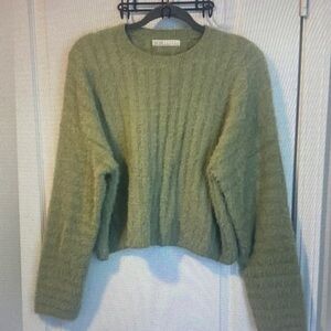 Cozy Green Sweater
